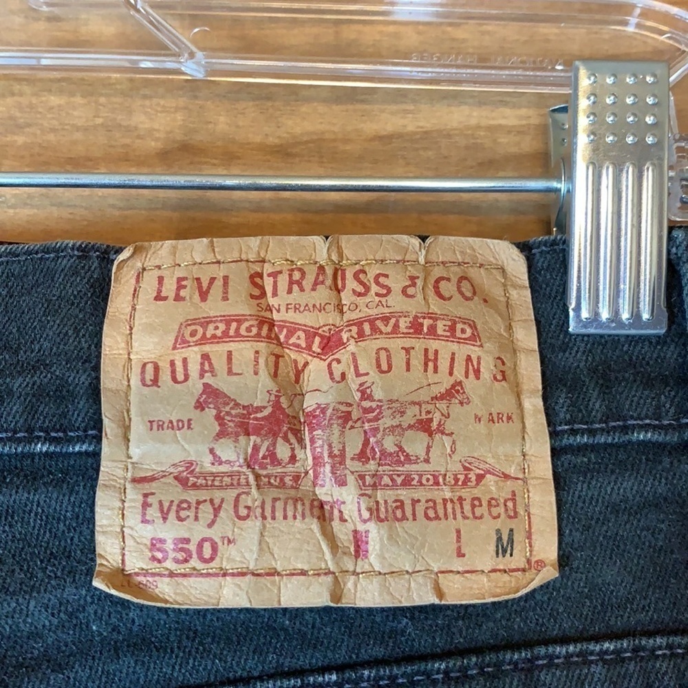 Vintage Levi’s 550 Mom jeans - relaxed fit, tapered leg Black - Picture 5 of 11